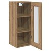 vidaXL Wandschrank Artisan-Eiche 34,5 x 34 x 90 cm