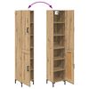 vidaXL Highboard Artisan-Eiche 69,5 x 34 x 180 cm Holzwerkstoff