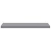 vidaXL Schwebende Wandregale 2 Stk. Grau 90x23,5x3,8cm MDF