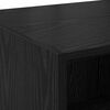 vidaXL Highboard Schwarz Eichen-Optik 50 x 42,5 x 185 cm Holzwerkstoff