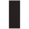vidaXL Fu&szlig;matte Schwarz 60x150 cm