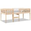 vidaXL Kinderbett ohne Matratze 80x200 cm Massivholz Kiefer
