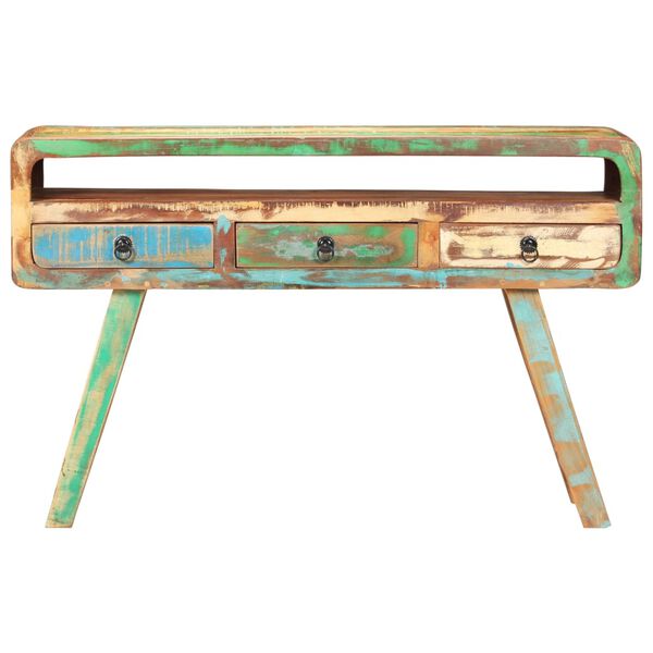 vidaXL Sideboard 120x30x75 cm Altholz Massiv