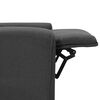vidaXL Aufstehsessel Dunkelgrau Stoff