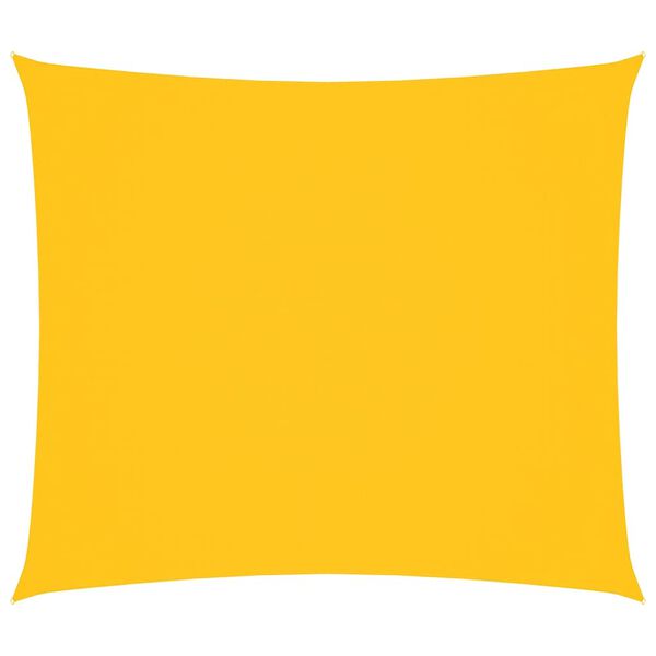 vidaXL Sonnensegel Oxford-Gewebe Rechteckig 2x2,5 m Gelb