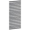 vidaXL Garten-Abdeckprofil 20 stk. 100 x 5 x 5 cm Stahl Anthrazit