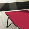 vidaXL Klapp Schlafbett f&uuml;rs Camping 2 pcs Rot 206 x 76 x 74 cm