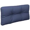 vidaXL Palettenkissen Marineblau 80x40x12 cm Stoff