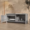 vidaXL TV-Schrank Grau Sonoma 90x35x40 cm Holzwerkstoff