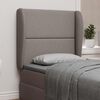 vidaXL Kopfteil Ohr Beige Stoff