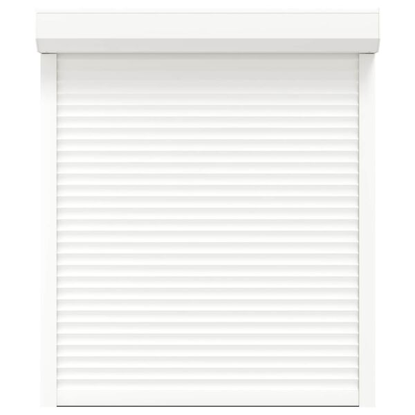 vidaXL Rollladen Wei&szlig; 110 x 130 cm Aluminium und Polyurethan
