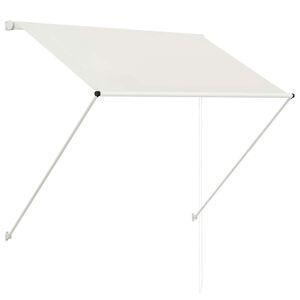 vidaXL Einziehbare Markise 150&times;150 cm Creme