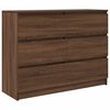 vidaXL Sideboard Braun Eichen-Optik 100x35x76 cm Holzwerkstoff