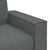 vidaXL 2-Sitzer Sofa Dunkelgrau 120 cm Stoff