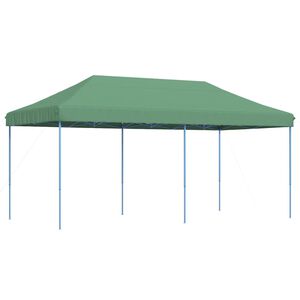 vidaXL Partyzelt Faltbar Pop-Up Gr&uuml;n 580x292x315 cm