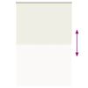 vidaXL Verdunkelungsrollo Cremewei&szlig; 145x210cm Stoffbreite 141,6cm