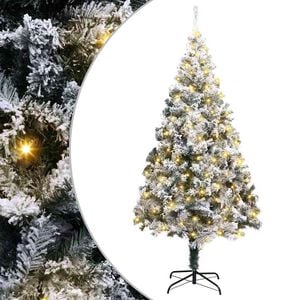 vidaXL K&uuml;nstlicher Weihnachtsbaum Wei&szlig; 180 cm