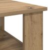 vidaXL Couchtisch Artisan-Eiche 57 x 55 x 45 cm Holzwerkstoff