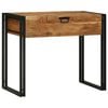 vidaXL Schlafzimmer-Frisiertische mit Speicher Braun Massivholz Akazie