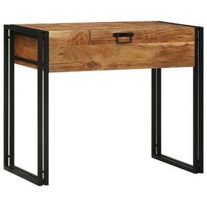vidaXL Schlafzimmer-Frisiertische mit Speicher Braun Massivholz Akazie