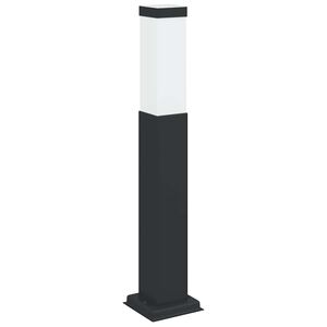 vidaXL Pollerleuchte 50 cm Schwarz IP44