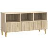 vidaXL TV-Schr&auml;nk 102 x 34,5 x 50 cm Sonoma-Eiche Holzwerkstoff