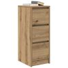vidaXL Sideboard Artisan-Eiche 29,5x34x76 cm Holzwerkstoff