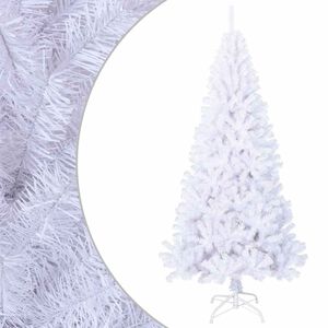 vidaXL K&uuml;nstlicher Weihnachtsbaum mit Dicken Zweigen Wei&szlig; 180 cm PVC