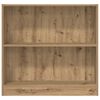 vidaXL B&uuml;cherregal Artisan-Eiche 80x24x76cm Holzwerkstoff