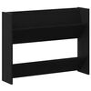 vidaXL Schuhschrank 82 x 18 x 60 cm Holzwerkstoff Schwarz Eichen-Optik