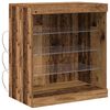 vidaXL LED-Sideboard Altholz 60,5 x 37 x 67 cm Holzwerkstoff
