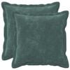 vidaXL Kissenbezug 2 pcs HOUTEN Meeresblau 30 x 30 cm