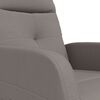vidaXL Relaxsessel Taupe Stoff