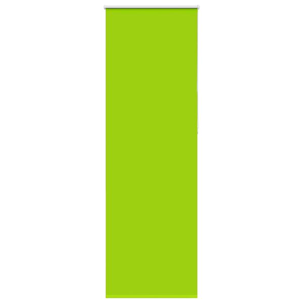 vidaXL Verdunkelungsrollo Gr&uuml;n 65x210 cm Stoffbreite 60,7 cm Polyester