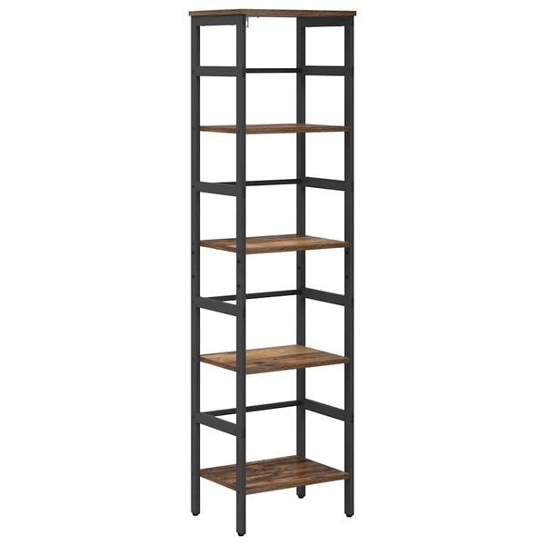 vidaXL B&uuml;cherregal Altholz 40 x 29,5 x 149 cm Holzwerkstoff