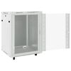 vidaXL 15U Netzwerkschrank 19" IP20 Grau 60x45x86 cm