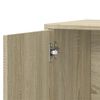 vidaXL Sideboard Sonoma-Eiche 60x31x70 cm Holzwerkstoff