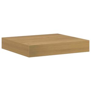 vidaXL Wandregal Wandmontiert Braun 23 x 23,5 x 4 cm Holzwerkstoff