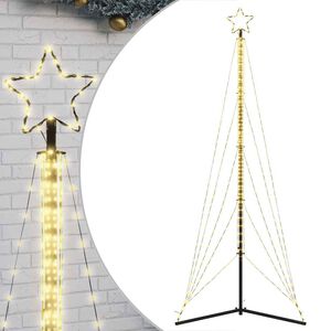 vidaXL LED Weihnachtsbaum 525 LEDs Warmwei&szlig; 302 cm
