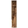 vidaXL Eckschrank Altholz 27,5x27x140cm Holzwerkstoff