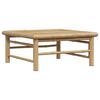 vidaXL Gartentisch 65x65x30 cm Bambus