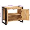 vidaXL Waschbeckenunterschrank Braun 71 x 33 x 58 cm Massivholz Mango