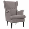 vidaXL Sessel Taupe Stoff
