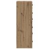 vidaXL Highboard Artisan-Eiche 35 x 37 x 109 cm Holzwerkstoff