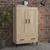 vidaXL Highboard Sonoma-Eiche 70x31x115 cm Holzwerkstoff