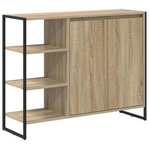 vidaXL Seitenschrank Sonoma 96,5 x 30 x 75 cm Holzwerkstoff