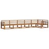 vidaXL Outdoor-Sofagarnitur 6 pcs Natur Massivholz Akazie