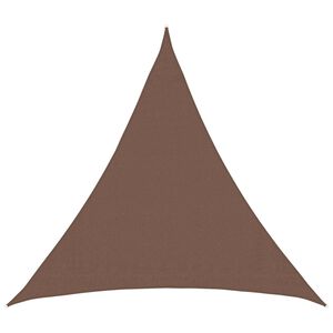 vidaXL Sonnensegel Braun 2 x 2 x 2 m HDPE