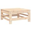 vidaXL 7-tlg. Garten-Lounge-Set Massivholz Kiefer