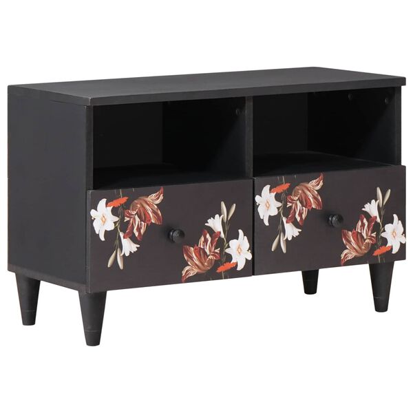 vidaXL Stauraumschränke Mehrfarbig 70 x 33,5 x 46 cm Massivholz Mango